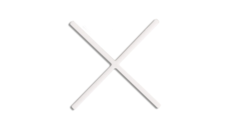 KRZYŻYKI DYST. 1 MM 300SZT 02911 RUBI